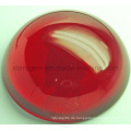 Mode Synthetische Cabochon Ruby CZ Stein Edelsteine ​​(STG-85)